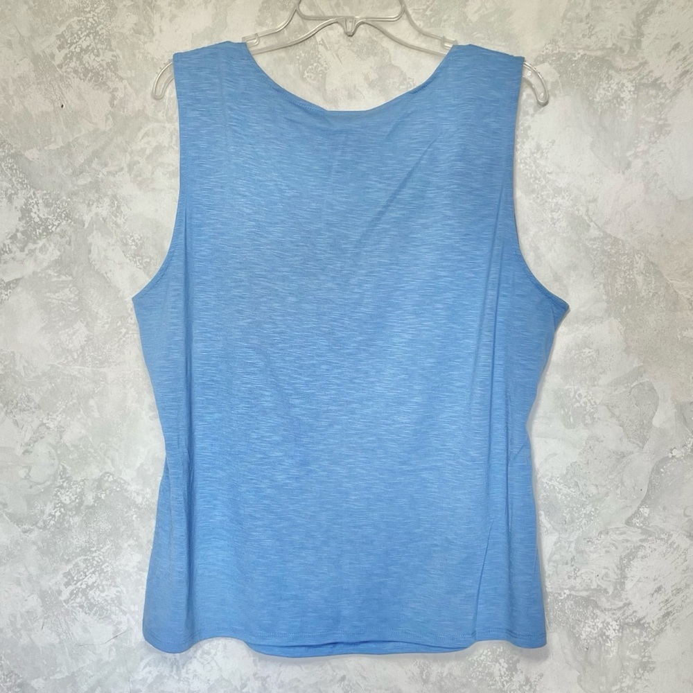Ruby Rd beaded pleated tank - Picture 2 of 5